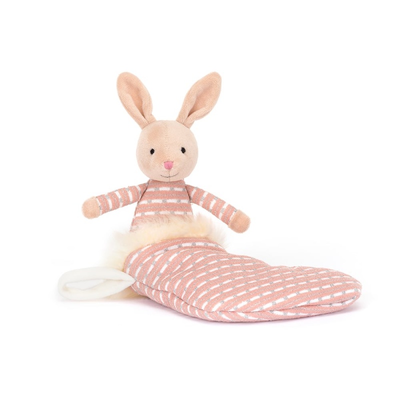 Jellycat Shimmer Stocking Bunny 20 CM X 9 CM, Jellycat USA | YF5673409