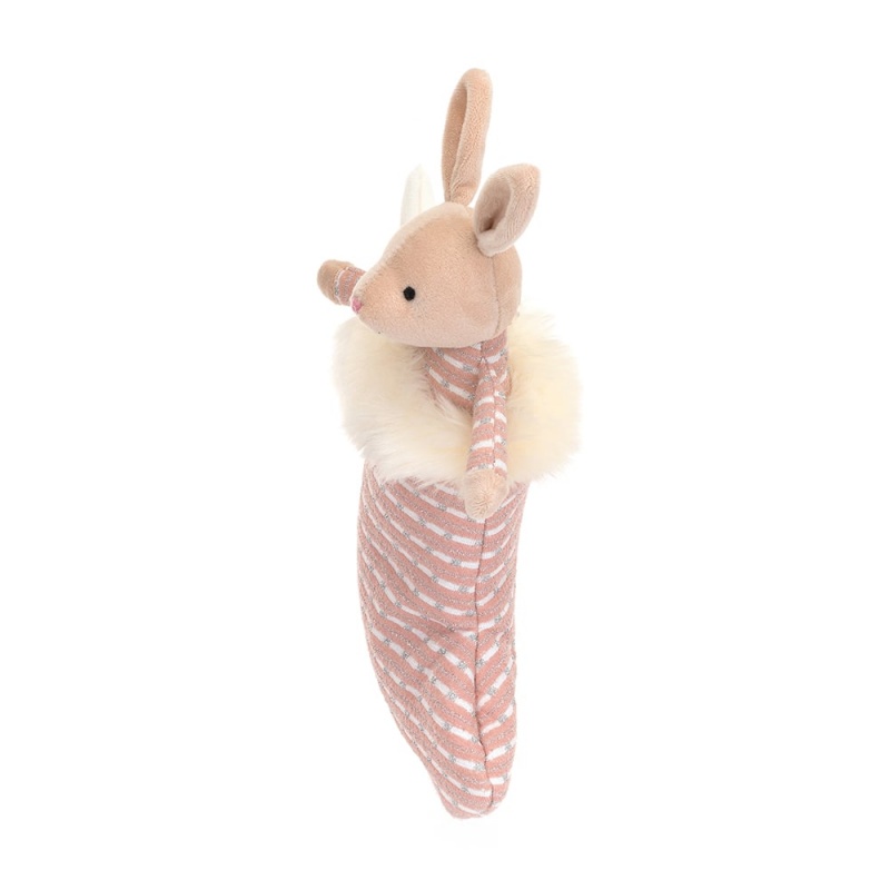 Jellycat Shimmer Stocking Bunny 20 CM X 9 CM, Jellycat USA | YF5673409