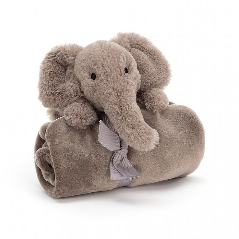 Jellycat Shooshu Elephant Soother 29 CM X 29 CM, Jellycat USA | YT7985021