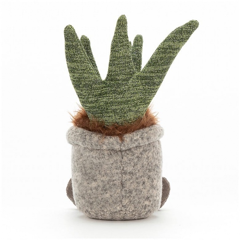 Jellycat Silly Succulent Aloe 20 CM X 6 CM, Jellycat USA | JX9413528