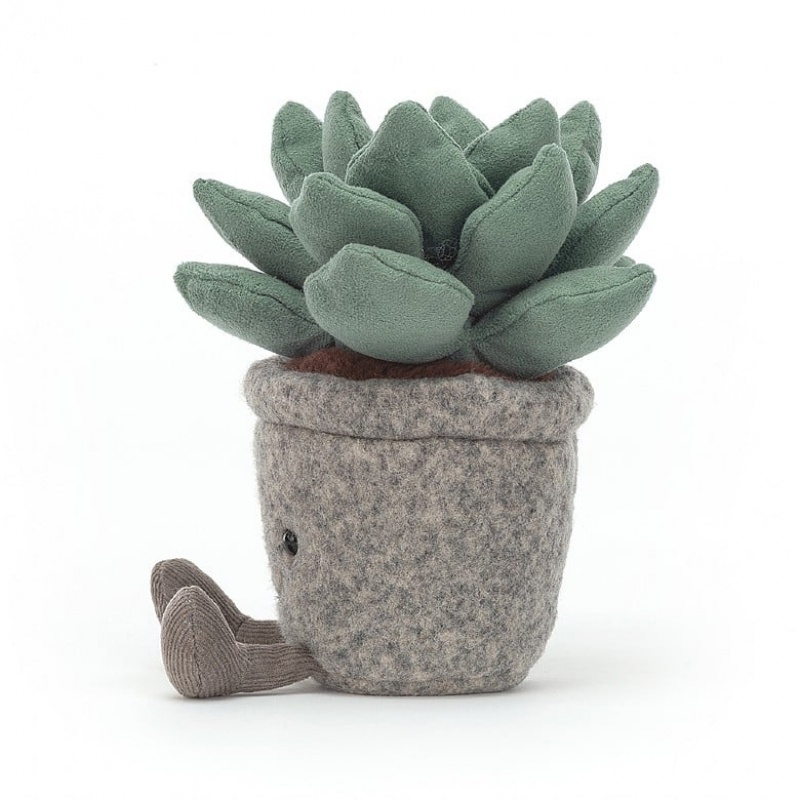 Jellycat Silly Succulent Azulita 16 CM X 7 CM, Jellycat USA | NM0638715