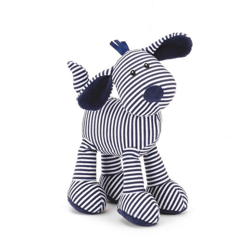 Jellycat Skiddle Puppy Rattle 19 CM, Jellycat USA | ZQ5192074