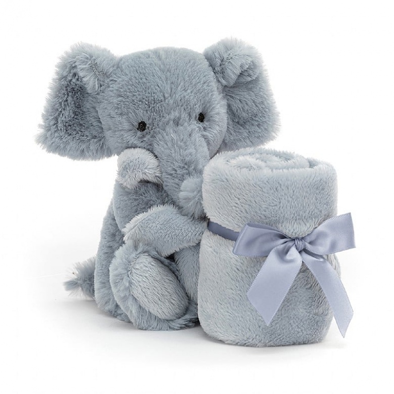 Jellycat Snugglet Elephant Soother 33 CM X 33 CM, Jellycat USA | FN8615724