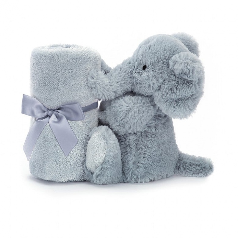 Jellycat Snugglet Elephant Soother 33 CM X 33 CM, Jellycat USA | FN8615724