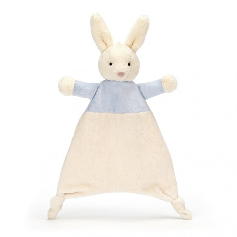 Jellycat Star Bunny Blue Soother 29 CM X 23 CM, Jellycat USA | QC9401867