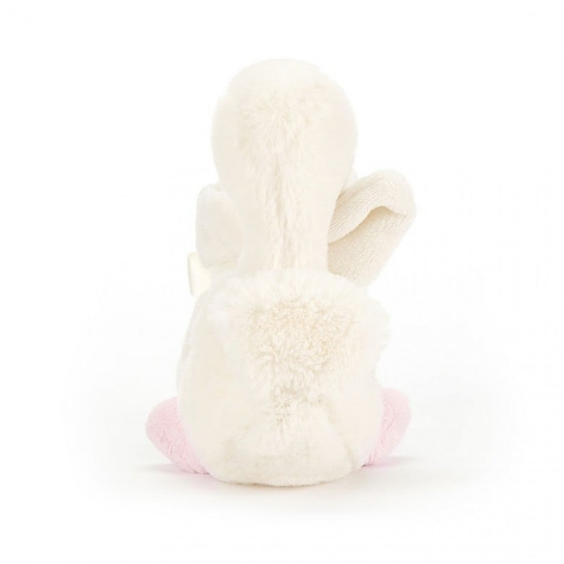 Jellycat Syllabub Swan Pink Soother 34 CM X 8 CM, Jellycat USA | IK2845093