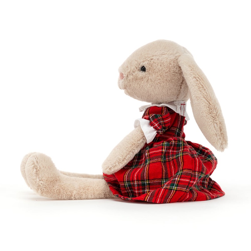 Jellycat Tartan Lottie Bunny 27 CM X 10 CM, Jellycat USA | TU9846015