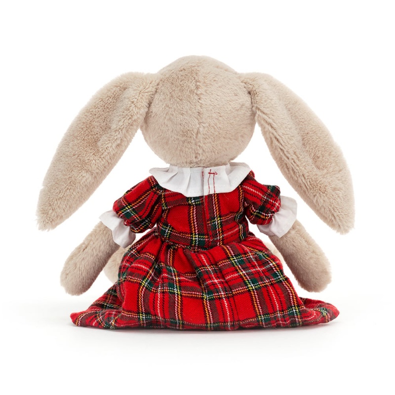 Jellycat Tartan Lottie Bunny 27 CM X 10 CM, Jellycat USA | TU9846015