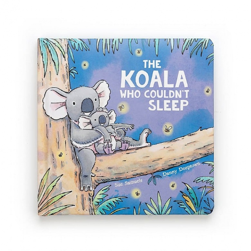 Jellycat The Koala Who Couldnt Sleep Book 21 CM X 21 CM, Jellycat USA | EV4528617