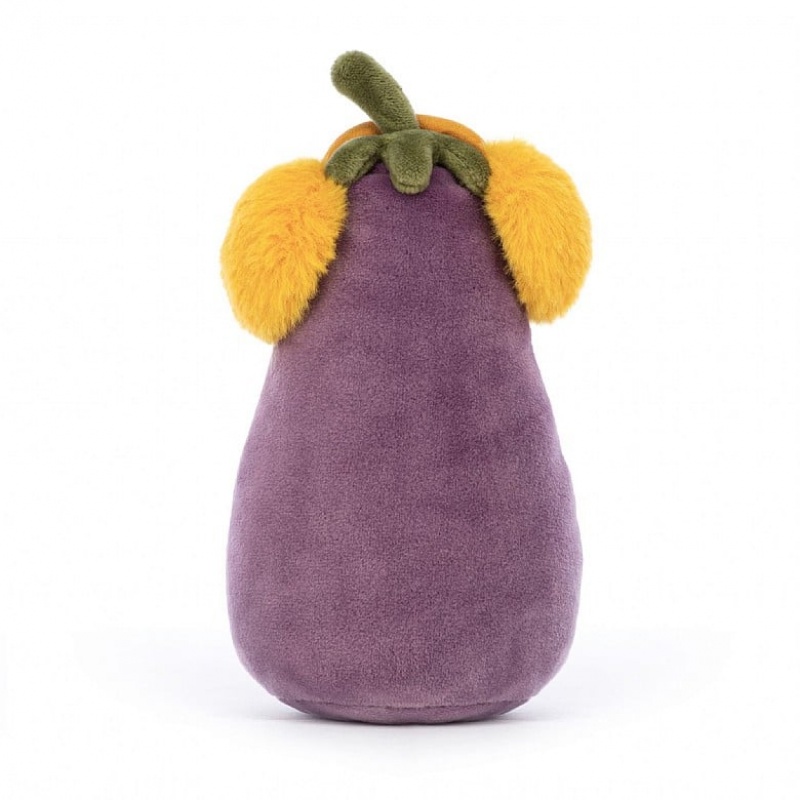 Jellycat Toastie Vivacious Aubergine 16 CM X 9 CM, Jellycat USA | YD0365412