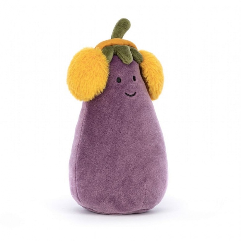 Jellycat Toastie Vivacious Aubergine 16 CM X 9 CM, Jellycat USA | YD0365412