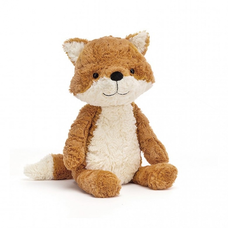 Jellycat Tuffet Fox 31 CM X 10 CM, Jellycat USA | KY3620759