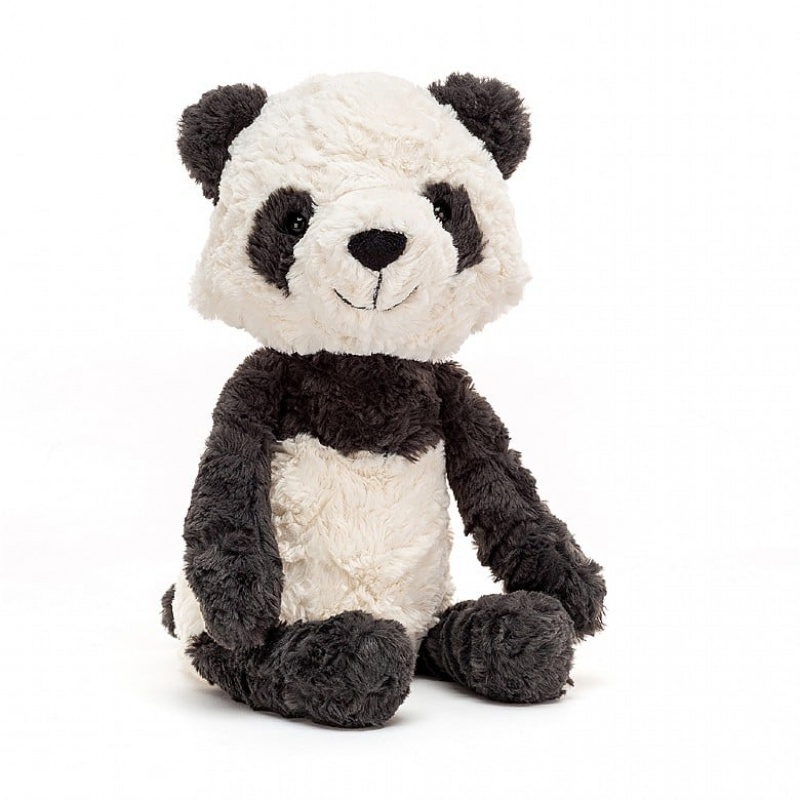 Jellycat Tuffet Panda 31 CM X 10 CM, Jellycat USA | JS7954306