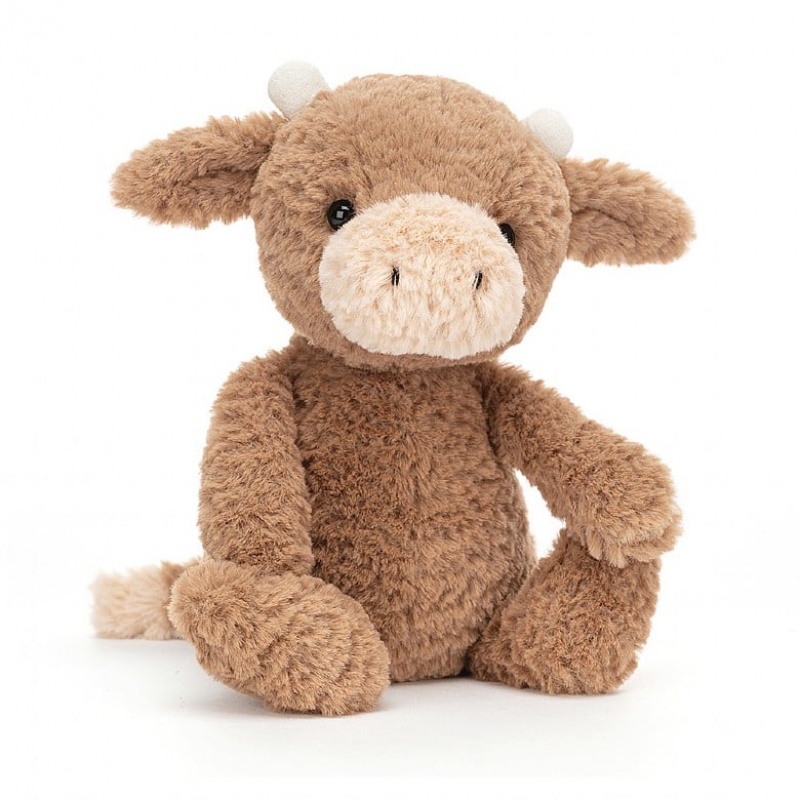 Jellycat Tumbletuft Cow 20 CM X 9 CM, Jellycat USA | PQ3461780