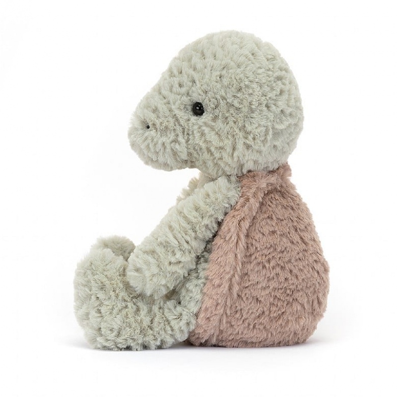 Jellycat Tumbletuft Turtle 20 CM X 9 CM, Jellycat USA | BS6972018