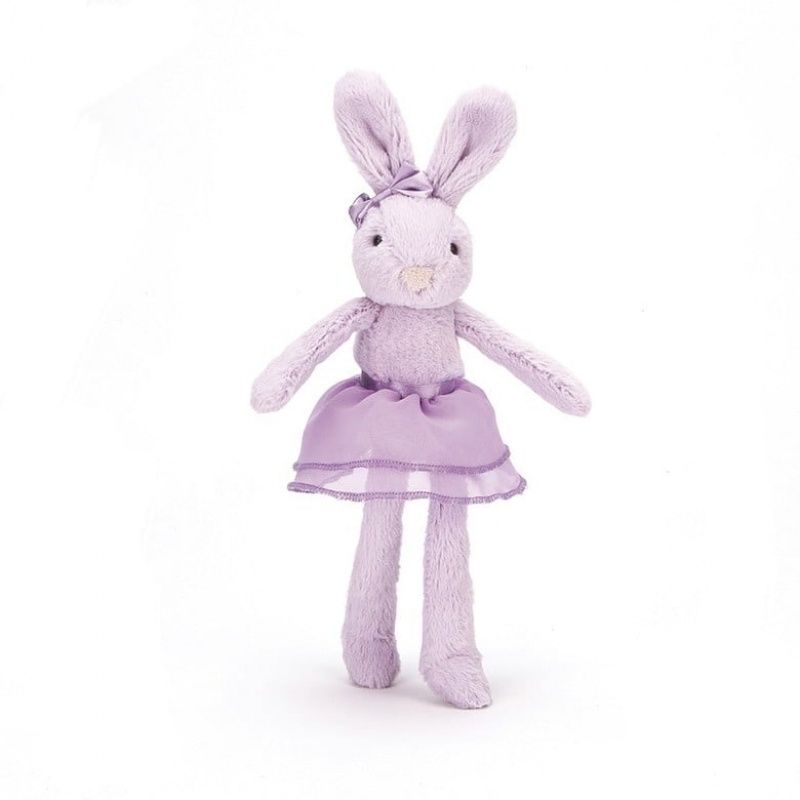 Jellycat Tutu Lulu Lilac Bunny 23 CM, Jellycat USA | FJ0528374