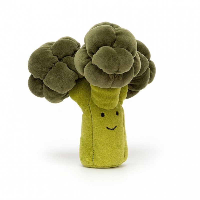 Jellycat Vivacious Vegetable Broccoli 17 CM X 14 CM, Jellycat USA | SO1706439