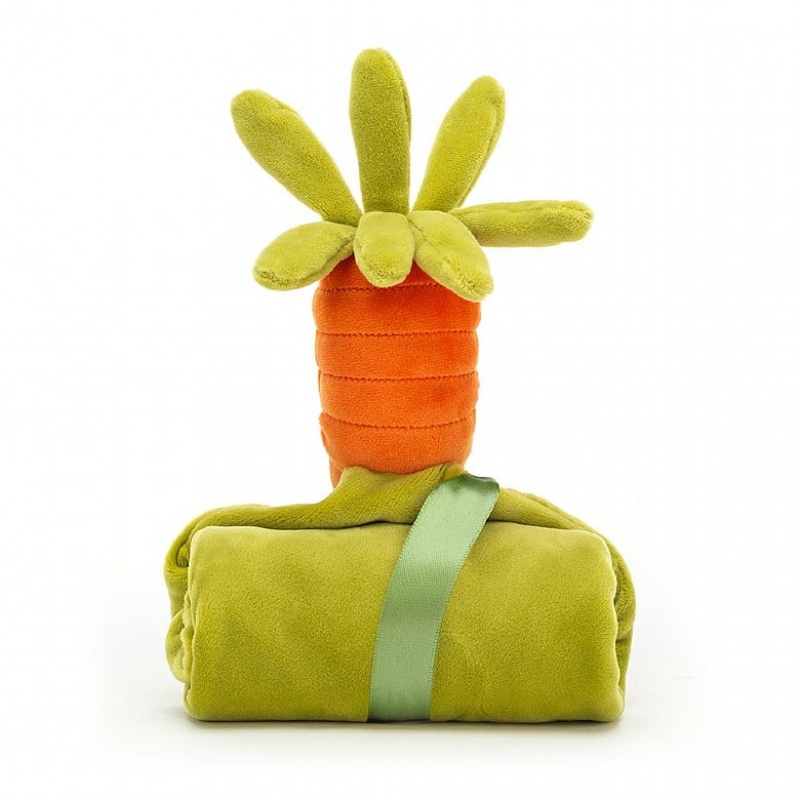 Jellycat Vivacious Vegetable Carrot Soother 34 CM X 34 CM, Jellycat USA | NH2163840