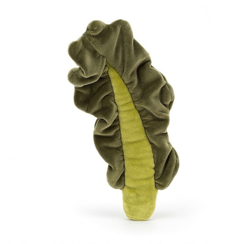 Jellycat Vivacious Vegetable Kale Leaf 21 CM X 7 CM, Jellycat USA | OD6174952