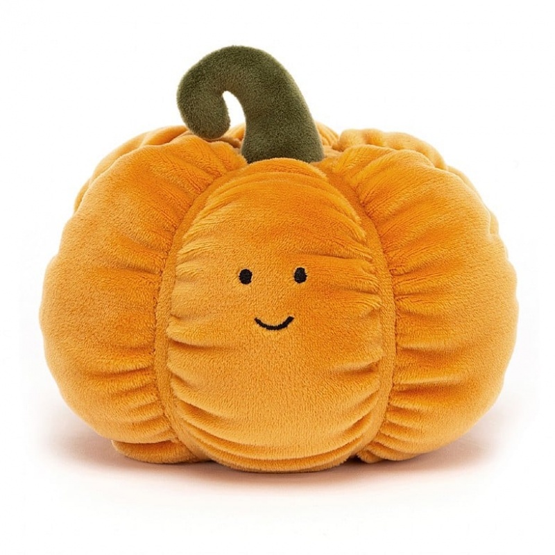 Jellycat Vivacious Vegetable Pumpkin 14 CM X 13 CM, Jellycat USA | MU4265318