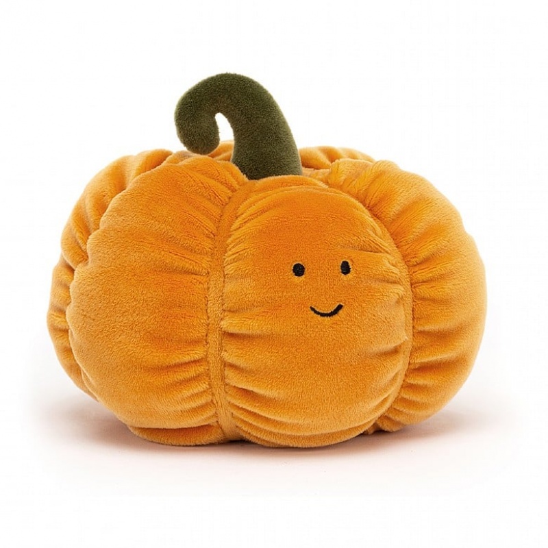 Jellycat Vivacious Vegetable Pumpkin 14 CM X 13 CM, Jellycat USA | MU4265318