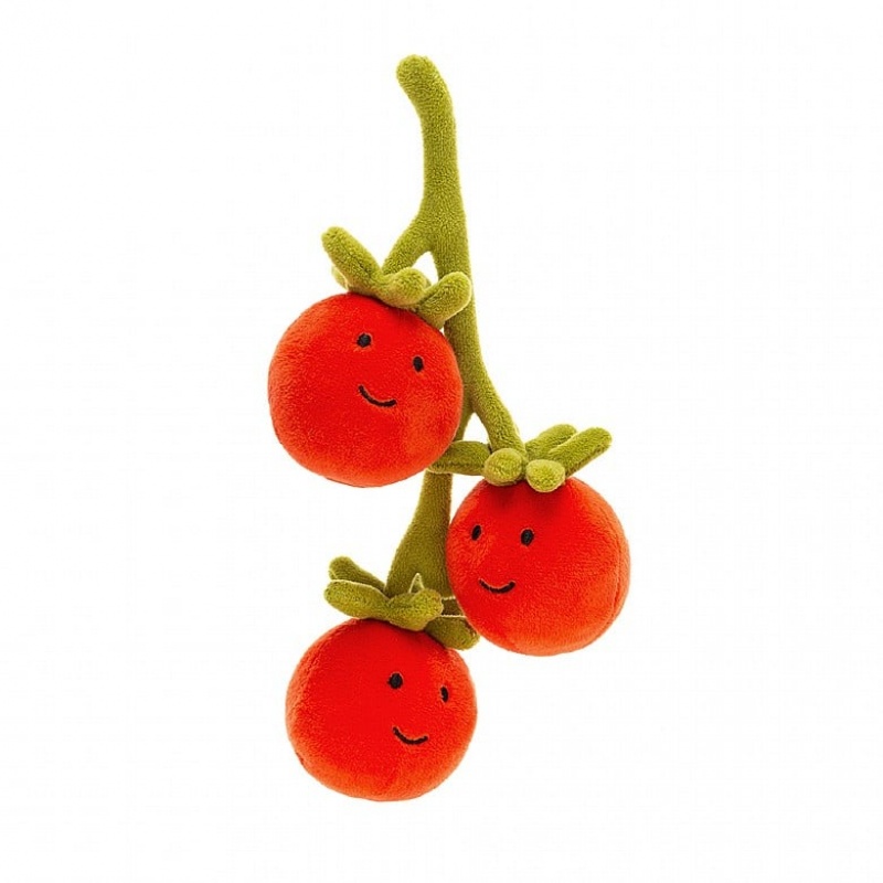 Jellycat Vivacious Vegetable Tomato 8 CM X 21 CM, Jellycat USA | XM0679542