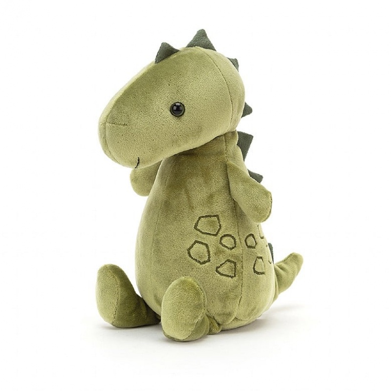 Jellycat Woddletot Dino 21 CM X 10 CM, Jellycat USA | VA6157094