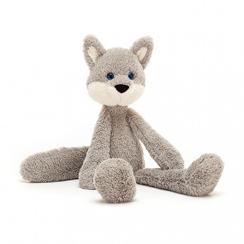 Jellycat Wyatt Wolf 38 CM X 9 CM, Jellycat USA | CG4720639