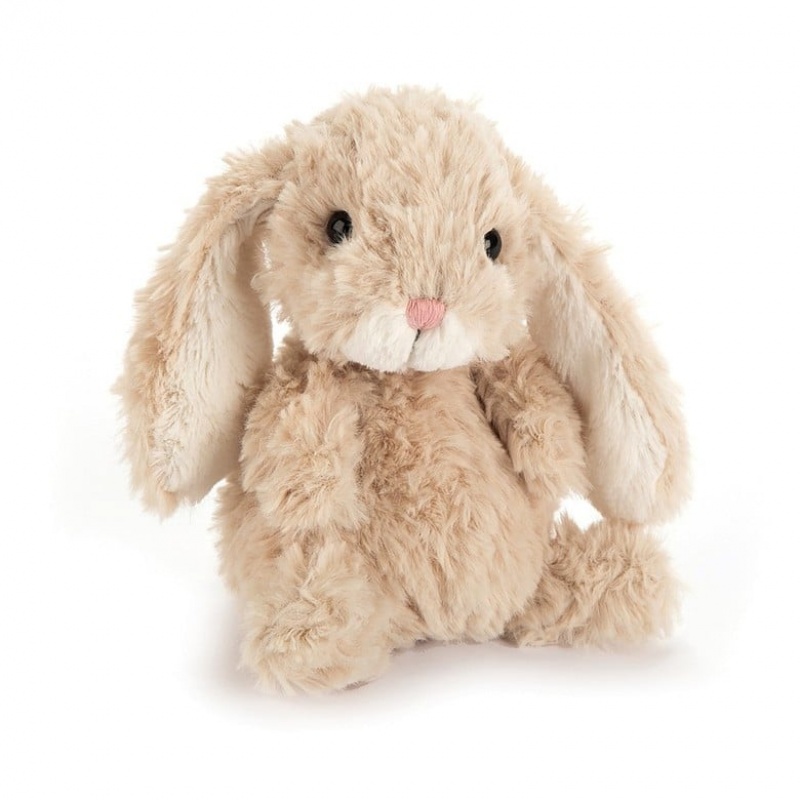 Jellycat Yummy Bunny Beige 15 CM X 9 CM, Jellycat USA | AC6928103