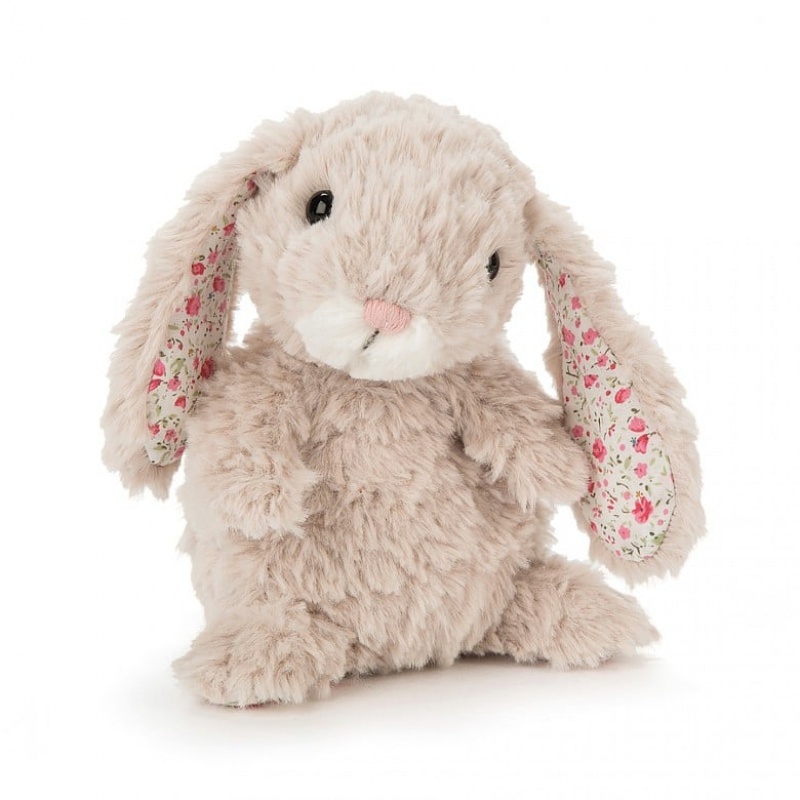 Jellycat Yummy Pansy Bunny 13 CM X 9 CM, Jellycat USA | JI9678201