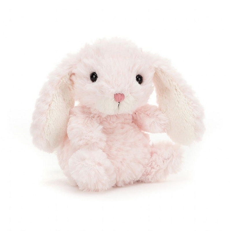 Jellycat Yummy Pastel Pink Bunny 15 CM X 9 CM, Jellycat USA | RW2386071