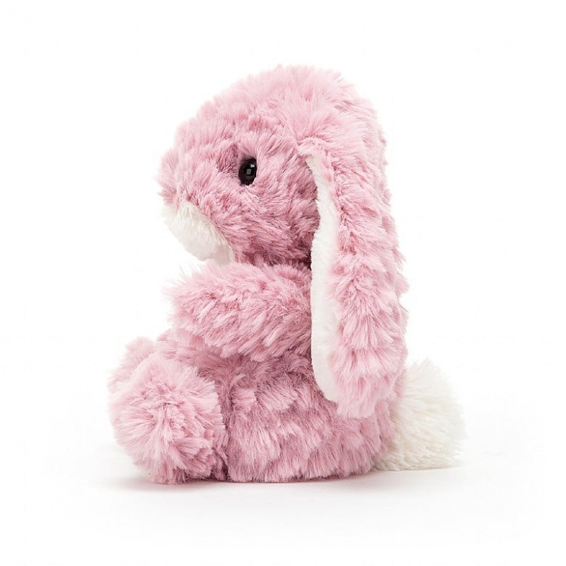 Jellycat Yummy Tulip Pink Bunny 15 CM X 9 CM, Jellycat USA | QP8314629