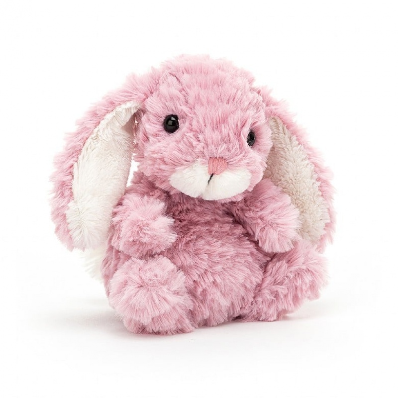 Jellycat Yummy Tulip Pink Bunny 15 CM X 9 CM, Jellycat USA | QP8314629