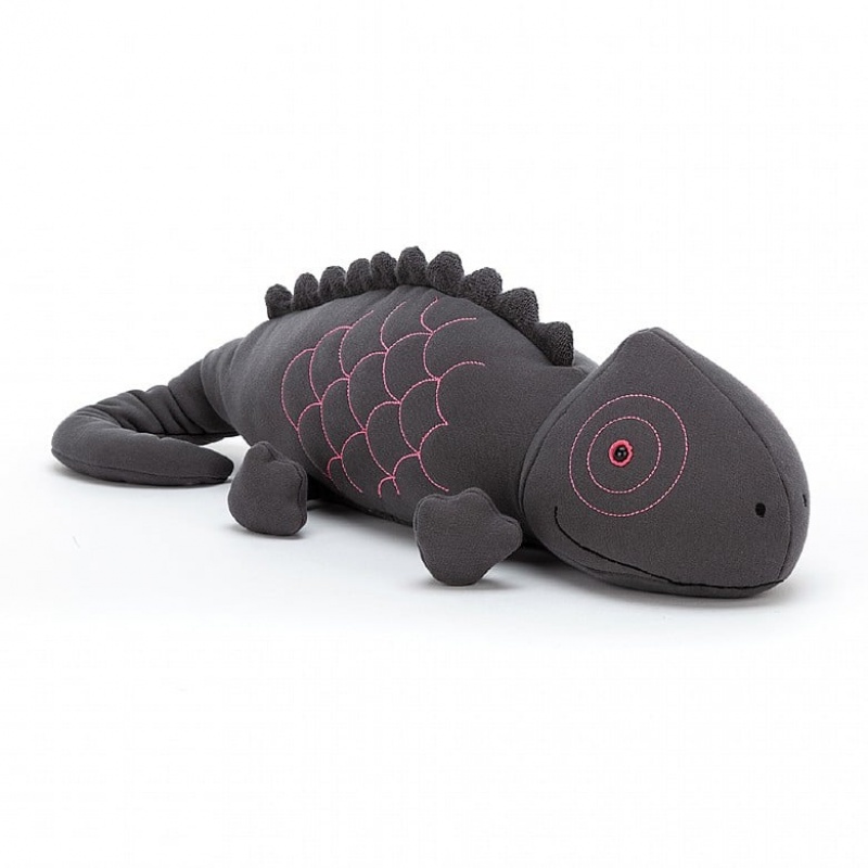 Jellycat Zaggy Chameleon 45 CM X 11 CM, Jellycat USA | ZP2183490