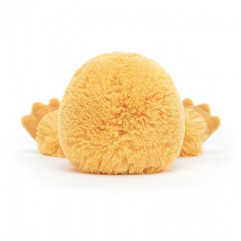 Jellycat Zingy Chick Yellow 17 CM, Jellycat USA | YJ8760239