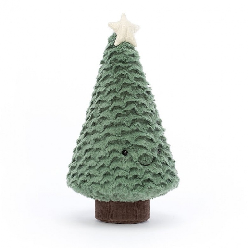 LARGE Jellycat Amuseable Blue Spruce Christmas Tree 43 CM X 23 CM, Jellycat USA | UM5613879