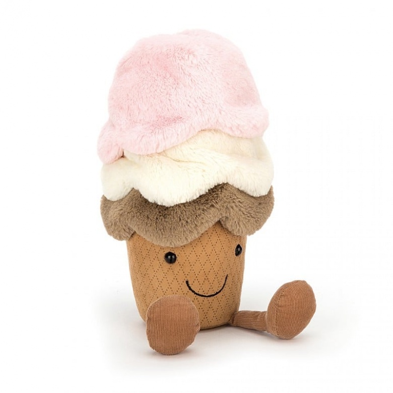 LARGE Jellycat Amuseable Ice Cream 29 CM X 10 CM, Jellycat USA | GV3498750