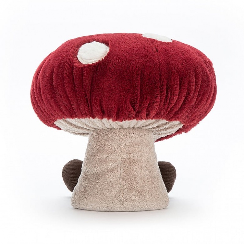 LARGE Jellycat Amuseable Mushroom 28 CM X 20 CM, Jellycat USA | LO9863245