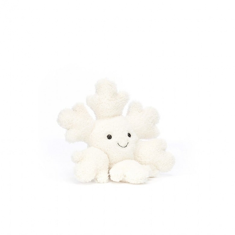 LARGE Jellycat Amuseable Snowflake 30 CM X 28 CM, Jellycat USA | WC8605123