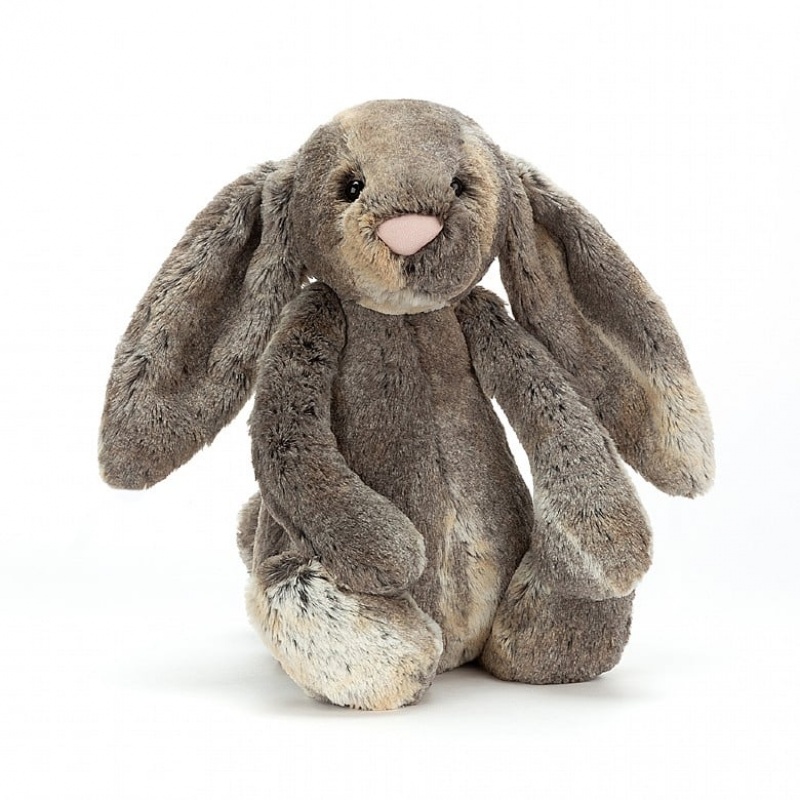 LARGE Jellycat Bashful Cottontail Bunny 36 CM X 15 CM, Jellycat USA | UC5407128