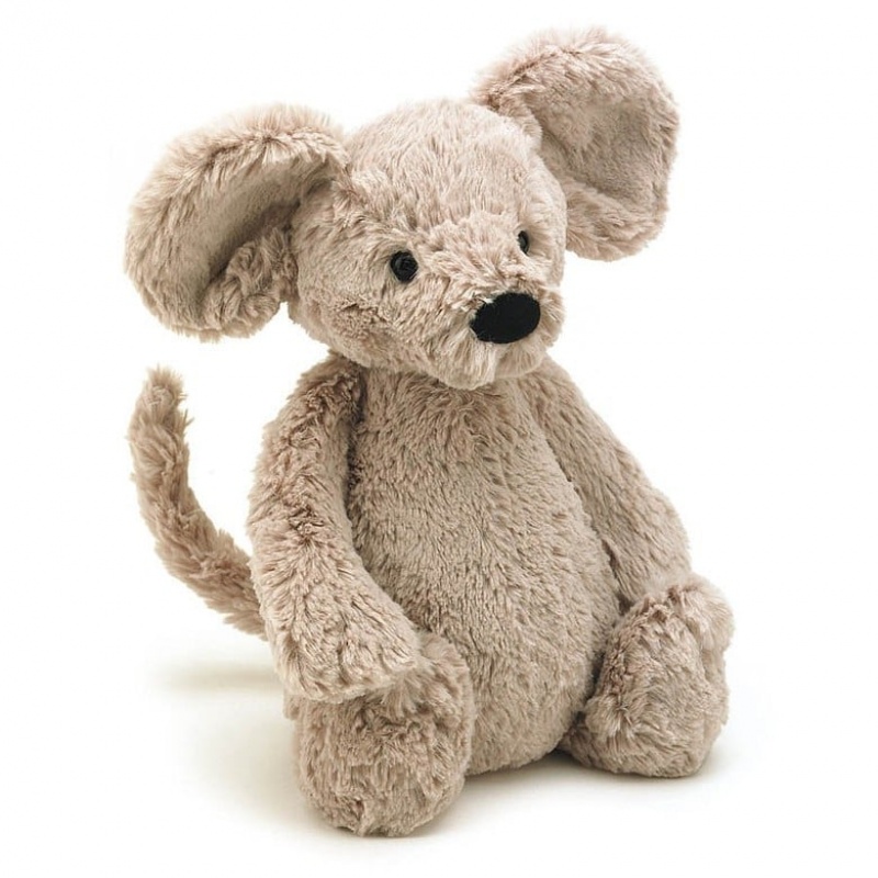 LARGE Jellycat Bashful Mouse 36 CM, Jellycat USA | LR1745803