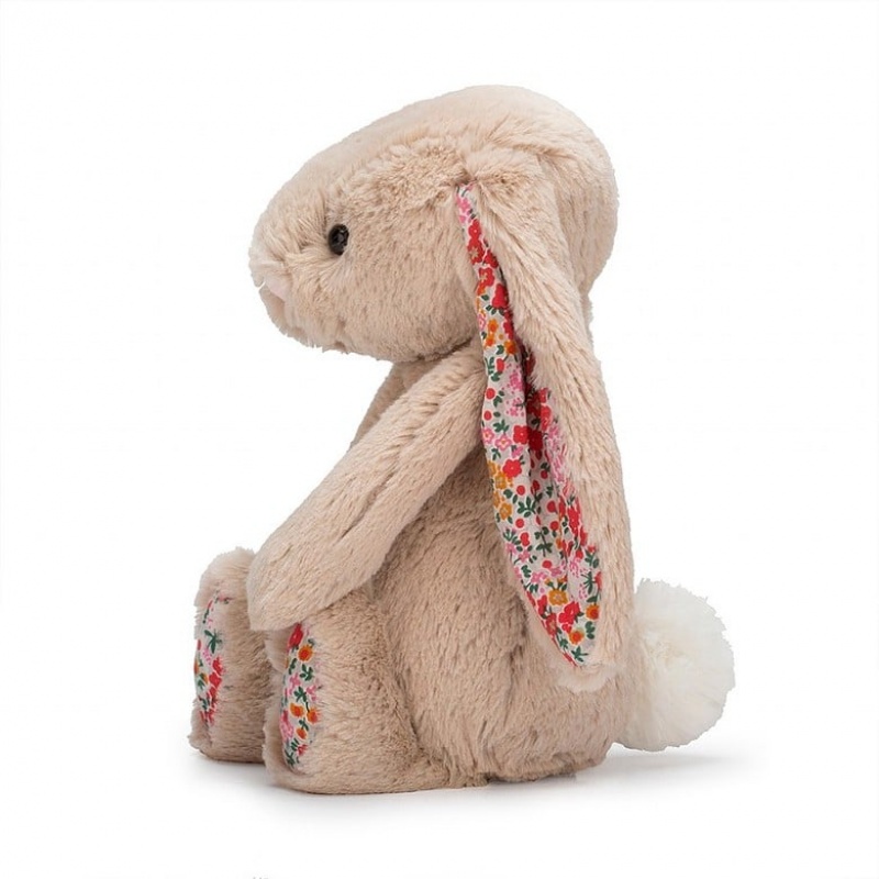 LARGE Jellycat Blossom Beige Bunny 36 CM X 16 CM, Jellycat USA | SC6845237