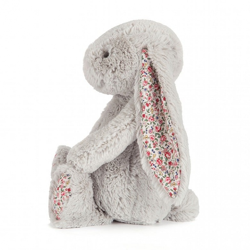 LARGE Jellycat Blossom Silver Bunny 36 CM X 16 CM, Jellycat USA | CN1690743