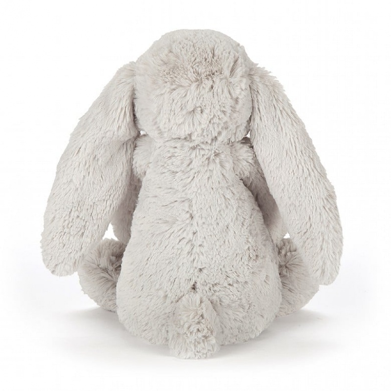 LARGE Jellycat Blossom Silver Bunny 36 CM X 16 CM, Jellycat USA | CN1690743