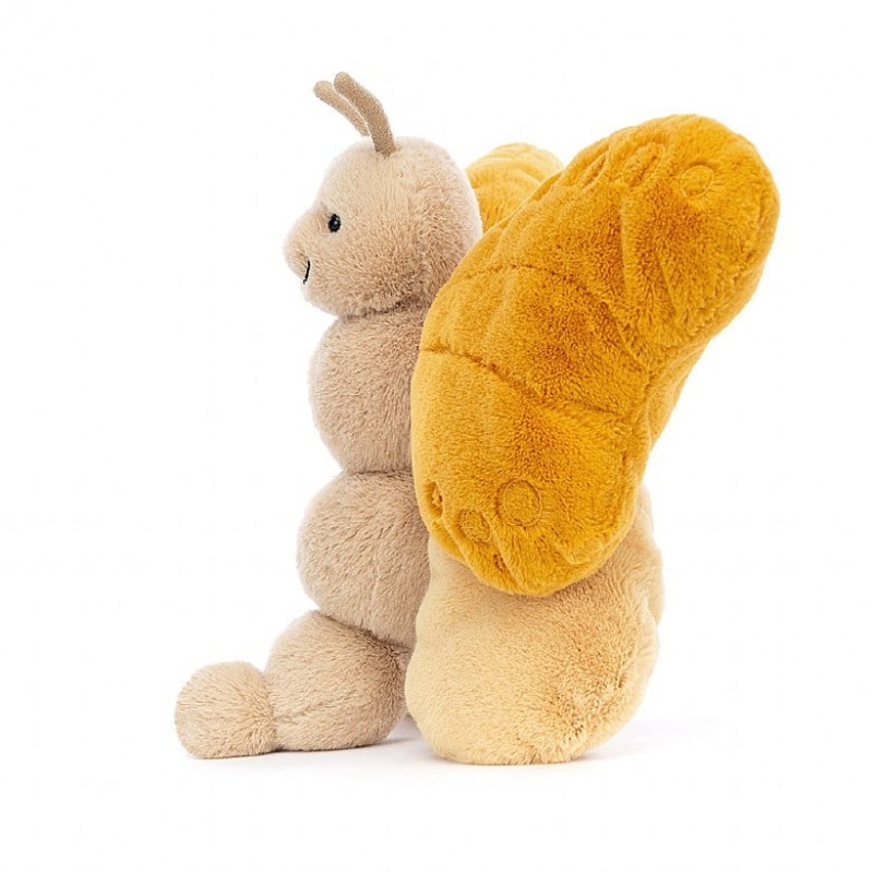 LARGE Jellycat Buttercup Butterfly 20 CM X 32 CM, Jellycat USA | TV6240153