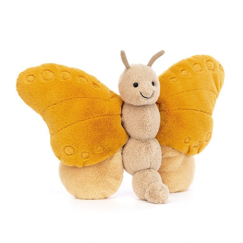 LARGE Jellycat Buttercup Butterfly 20 CM X 32 CM, Jellycat USA | TV6240153