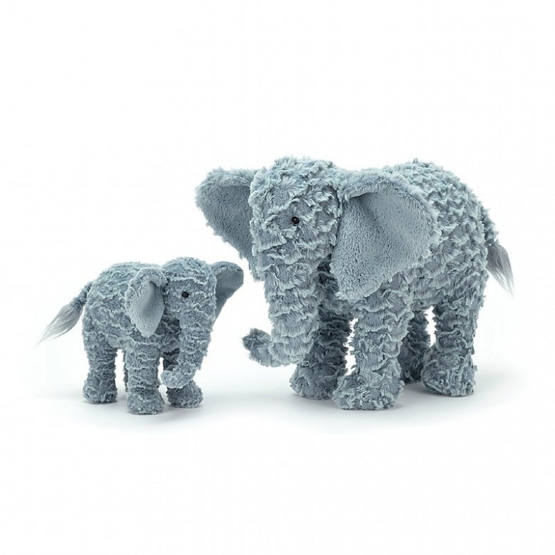 LARGE Jellycat Eddy Elephant 29 CM X 29 CM, Jellycat USA | BJ9240561