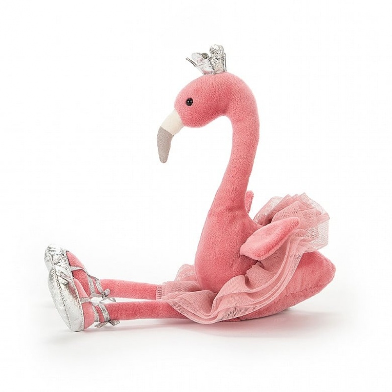 LARGE Jellycat Fancy Flamingo 56 CM X 17 CM, Jellycat USA | LB9015643