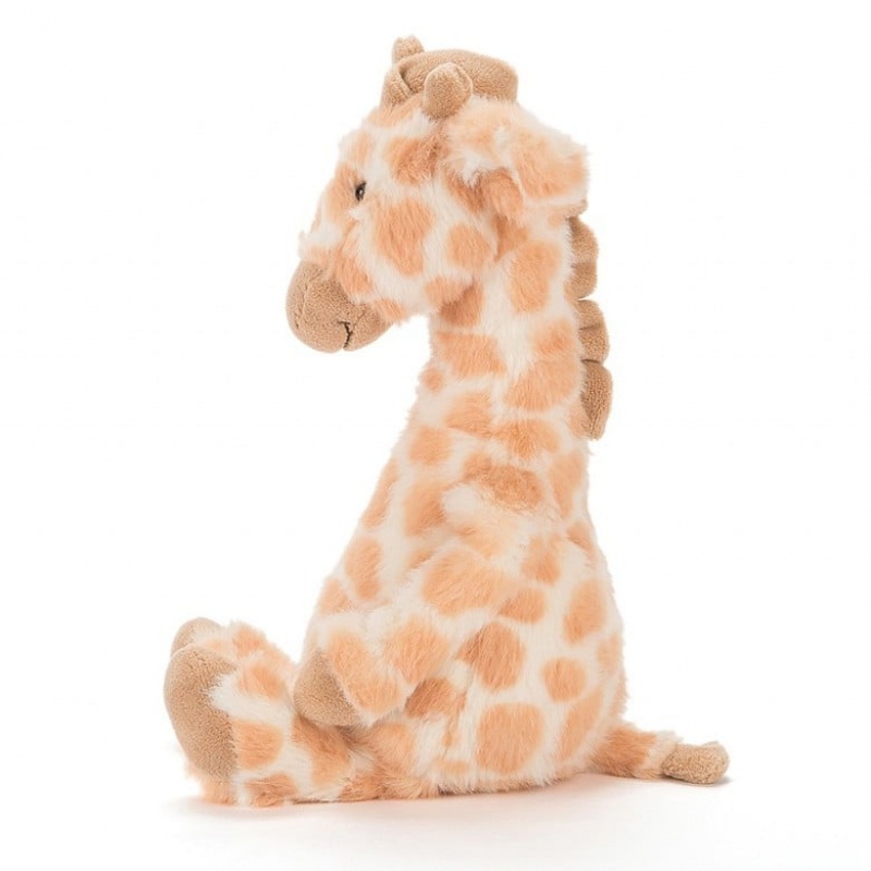 LARGE Jellycat Fluffles Giraffe 40 CM X 15 CM, Jellycat USA | WQ2375148