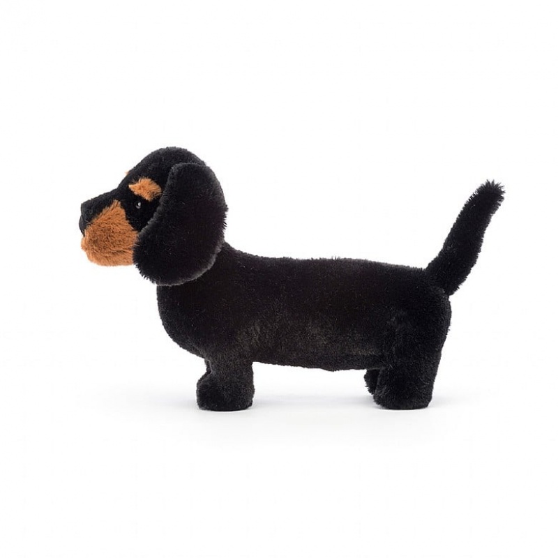 LARGE Jellycat Freddie Sausage Dog 17 CM X 18 CM, Jellycat USA | YN6825973